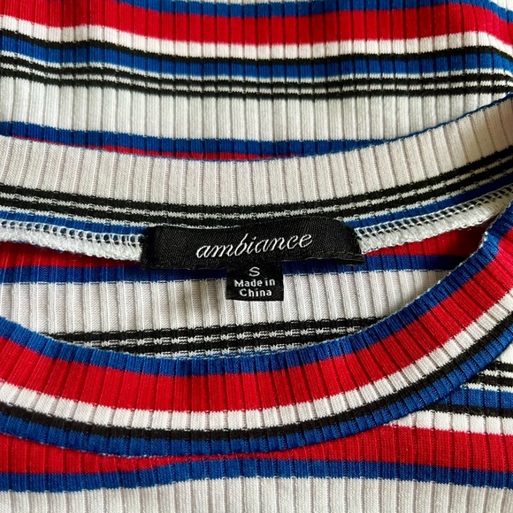 Striped Shirt Bodysuit - Picture 5 of 5